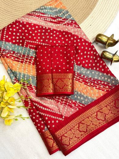 Vastrangan tanisha bandhani saree wholesalers in surat